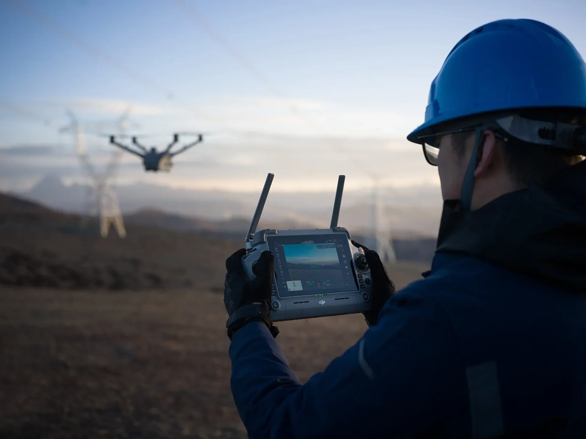 DJI Matrice 4D vezérlés